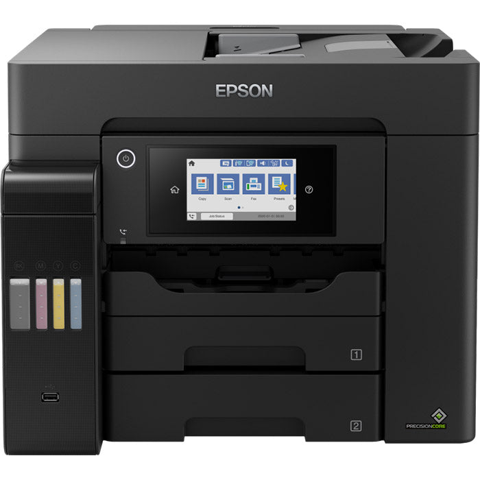 Stampante Epson EcoTank ET 5850 Multifunzione InkJet a Colori WiFi LAN USB Nuovo