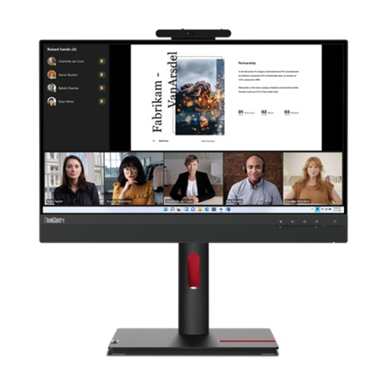 Monitor Lenovo TC Tiny In One 24 5°Gen 23 8 FullHD Touch HDMI DisplayPort USB Nuovo