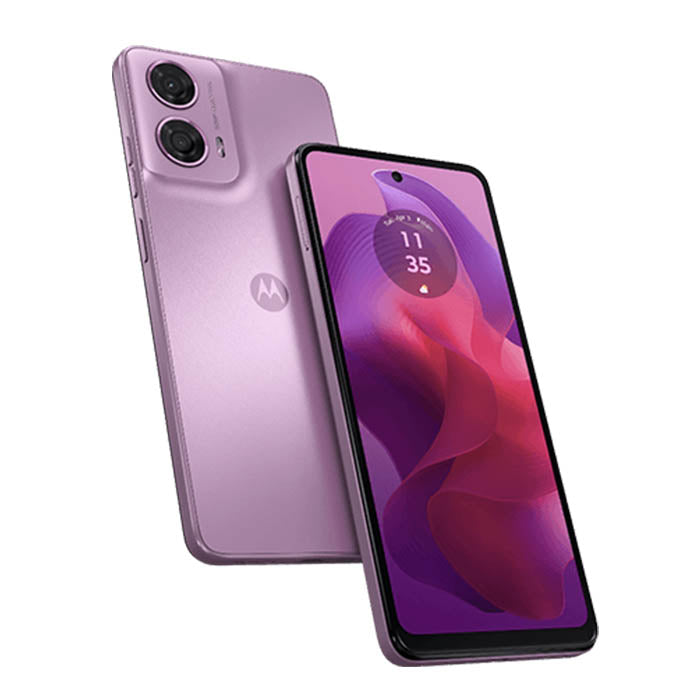 Smartphone Motorola Moto G24 Dual Sim 6 56 4GB Ram 128GB Rom Pink Lavander Nuovo