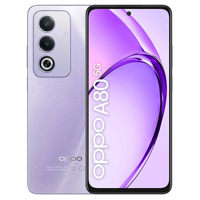 Oppo A80 Dual Sim 5G 6 67 8GB Ram 256GB Rom Moonlight Purple Nuovo