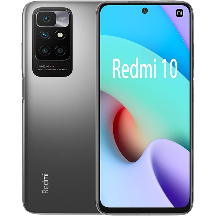 Xiaomi Redmi 10 2022 Dual Sim 5G 6 5 4GB Ram 128GB Rom Carbon Gray Grado A