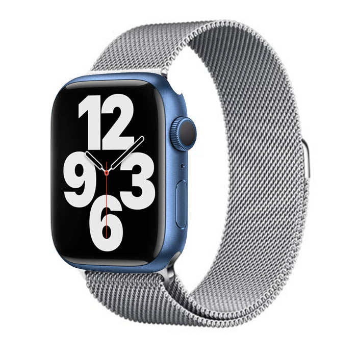 Apple Watch 7°Serie 45MM GPS 32GB Cassa in alluminio Blue Cinturino Compatibile Grado C IVA a Margine