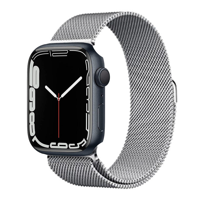 Apple Watch 7°Serie 45MM GPS 32GB Cassa in alluminio Midnight Cinturino Compatibile Grado C IVA a Margine