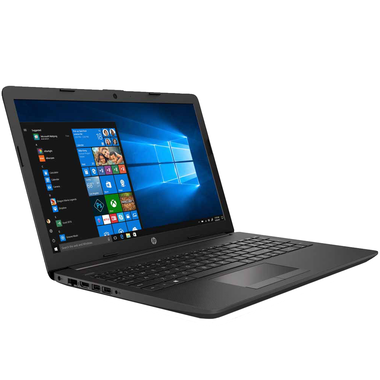 Notebook HP 250 G7 15 6 quot Intel Celeron N4020 1 10GHz 4GB Ram 256GB SSD DVDRW Win 10 Pro Educational Nuovo Webcam