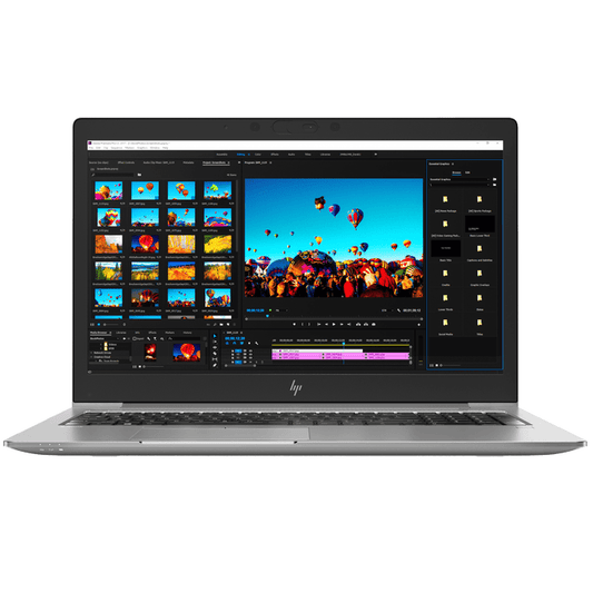 Workstation Portatile HP Zbook 15U G5 con Intel Core i7, 32GB RAM, 480GB SSD, Grafica AMD Radeon WX3100, Windows 11 Pro - Condizioni Usate Grado C.